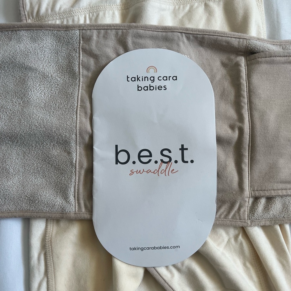 B.E.S.T. Swaddle - Cream and Tan
